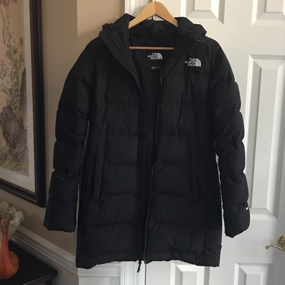 The North Face Women's Black Puffer Coat with Hood